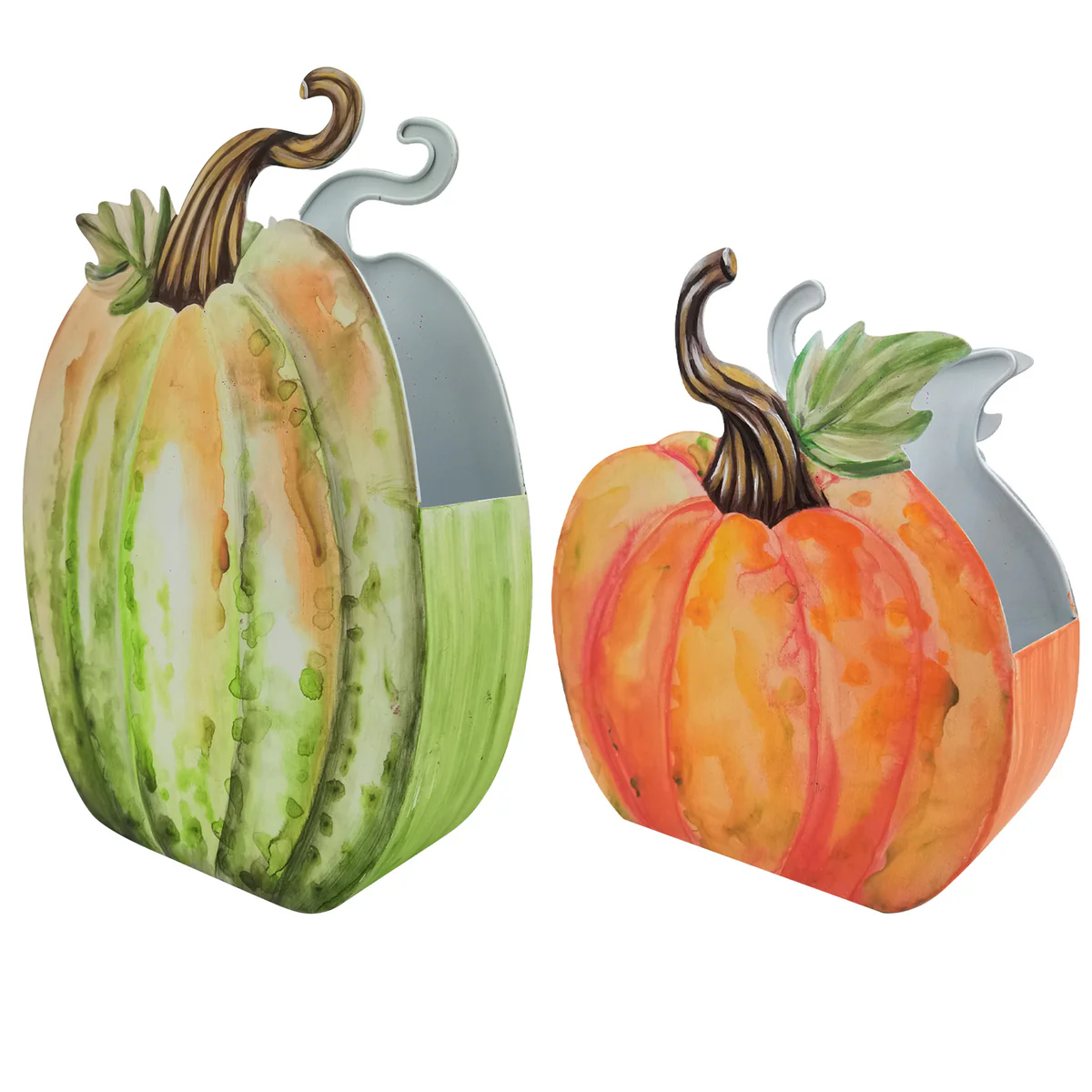 Water Color Pumpkin Pocket - Sold Individually - Image 2