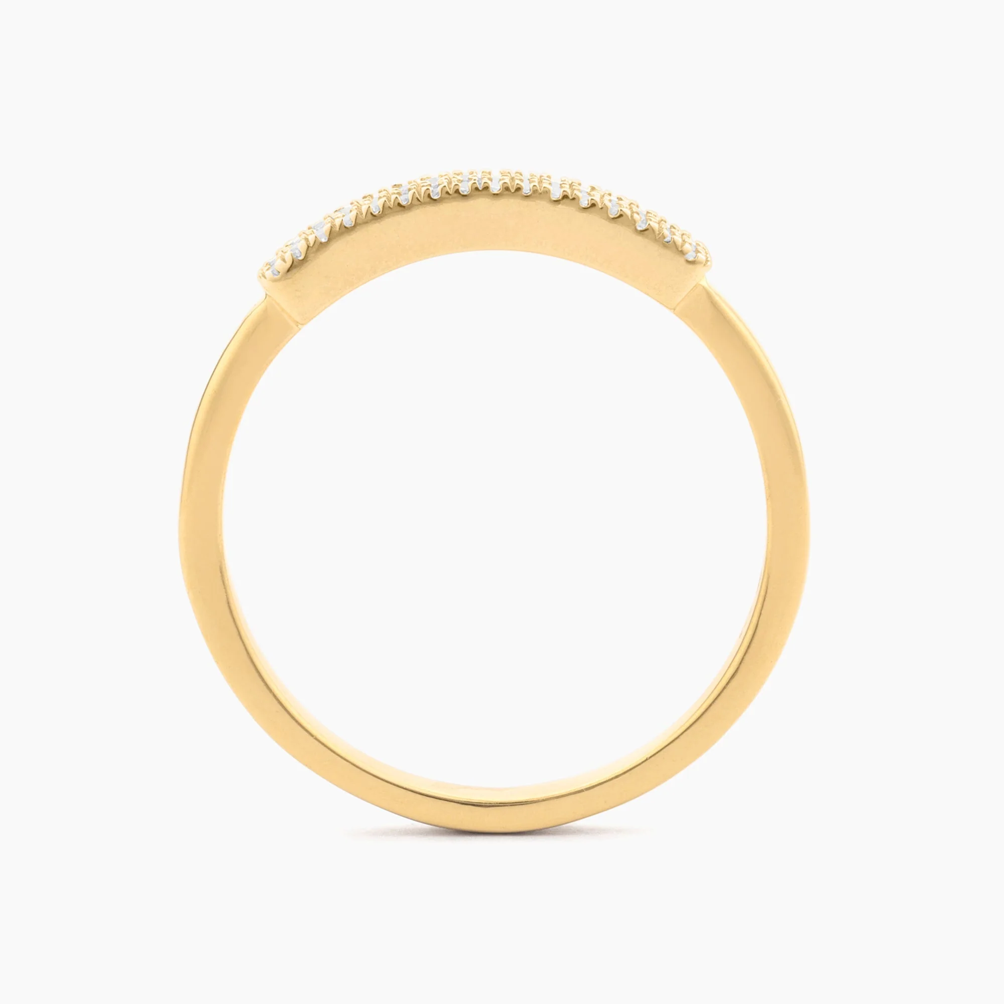 Waterproof Bar None Stackable Ring