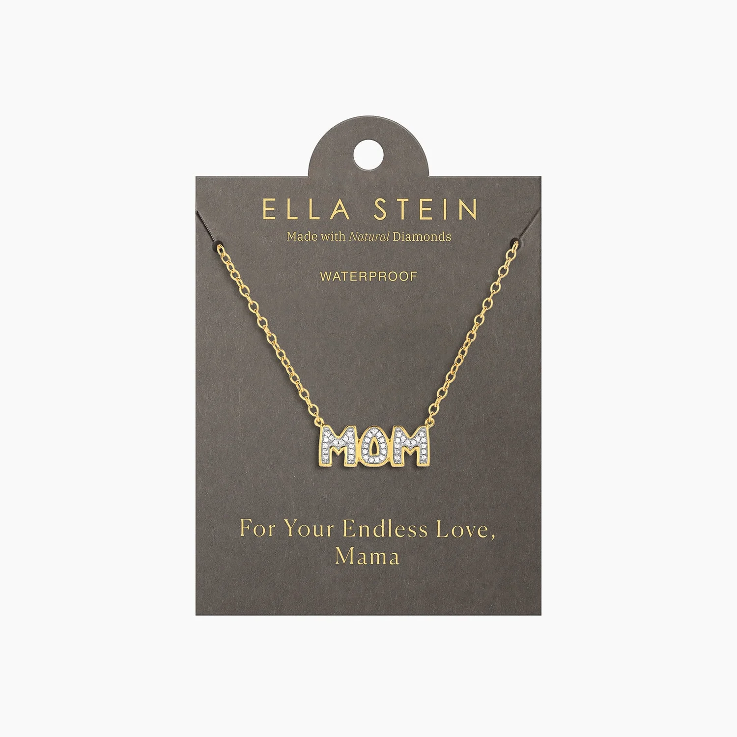 Waterproof Best Mom In The World Pendant Necklace - Image 2
