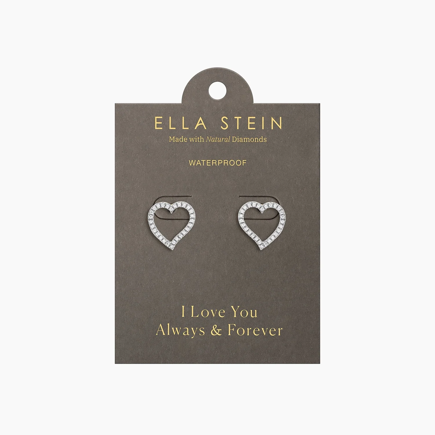 Waterproof Take Heart Stud Earrings - Image 2