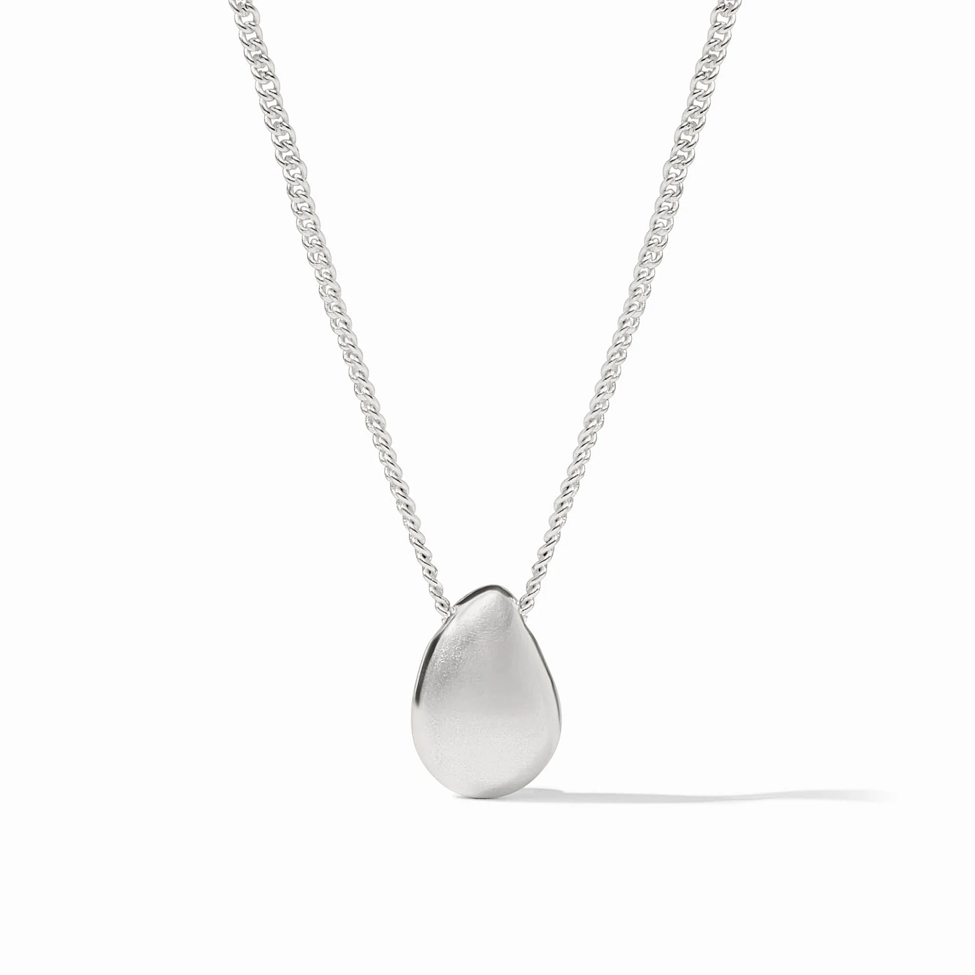 Wave Delicate Necklace Silver