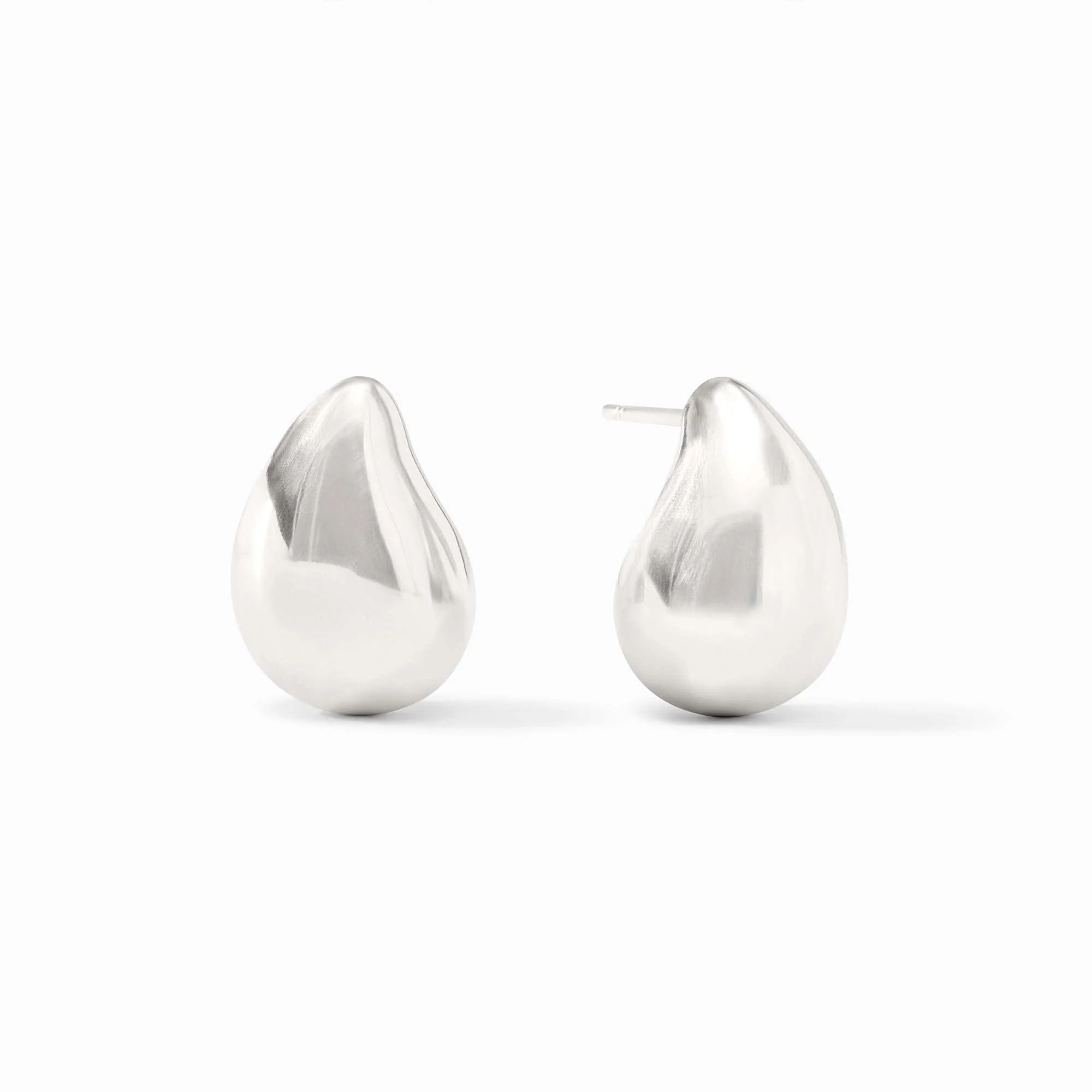 Wave Earring Silver - Image 3