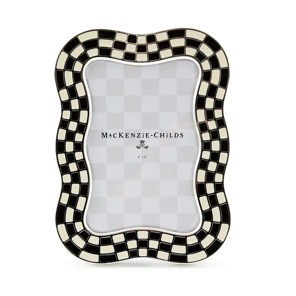 Wavy Check Silver Plated Frame-sold individually - Image 5