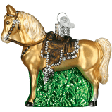 Western Horse Ornament
