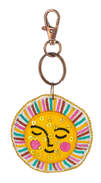 Whimsy Embroidered & Beaded Purse Charms - Image 7