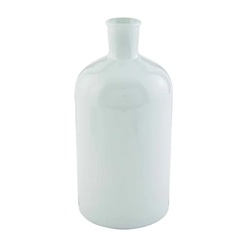 White Bottleneck Vase - Image 2