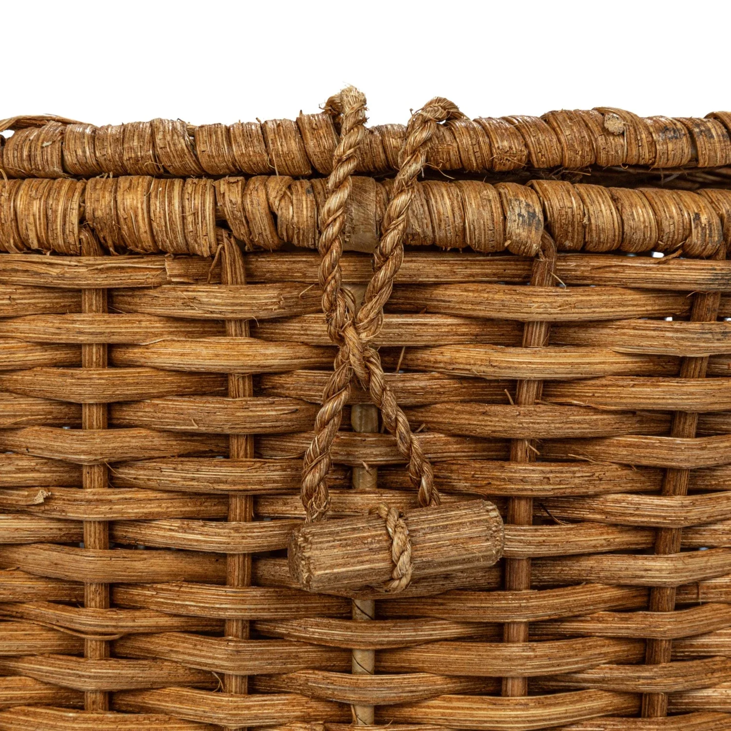 Wicker Picnic Basket with Handles - Image 7