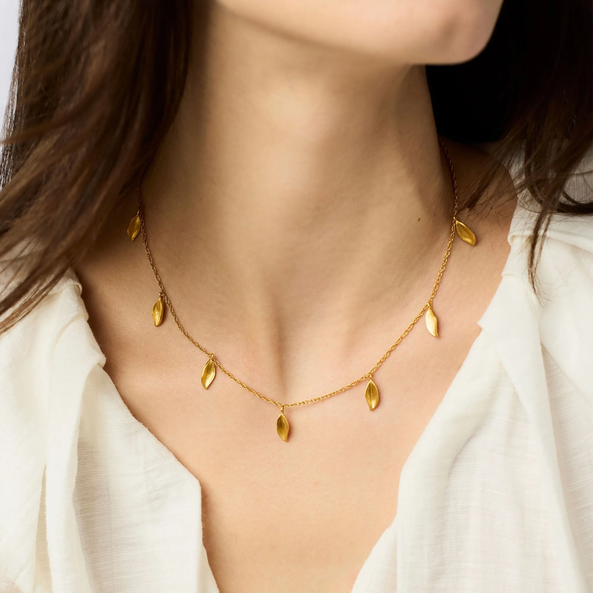 Willow Delicate Charm Necklace