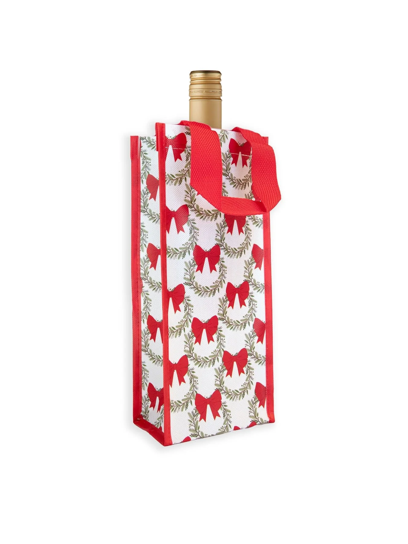 Wine Bag Red Wreath - Image 2