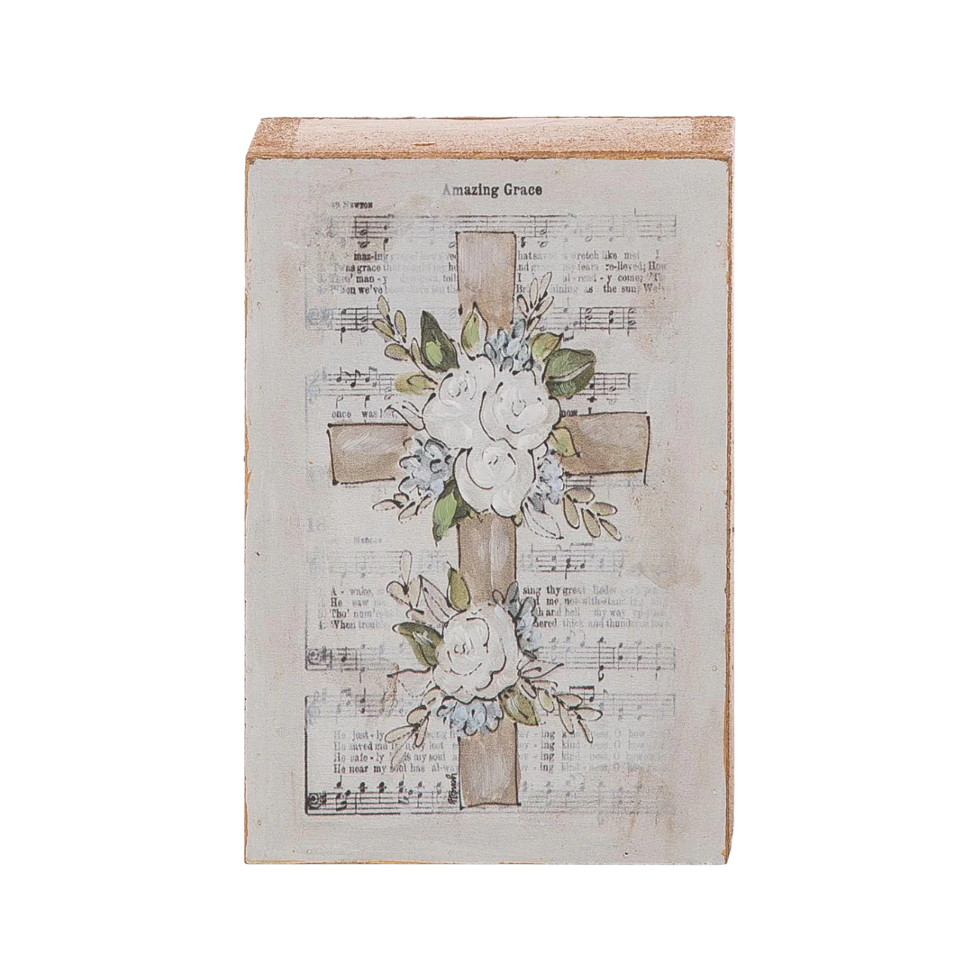 Wood Block Sheet Music Amazing Grace