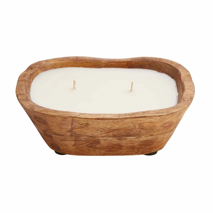 WOOD BOWL CANDLE - Image 2