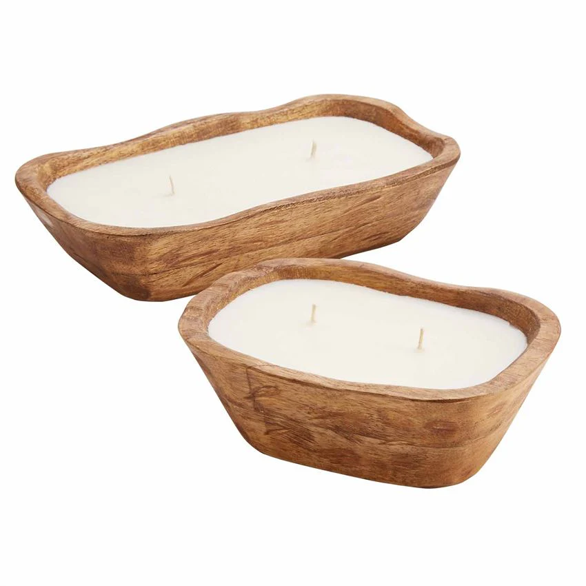 WOOD BOWL CANDLE - Image 3