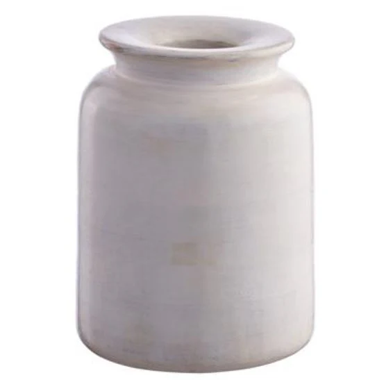 Wood Vase - Whitewashed