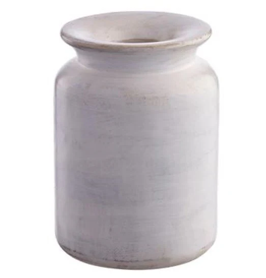 Wood Vase - Whitewashed - Image 2