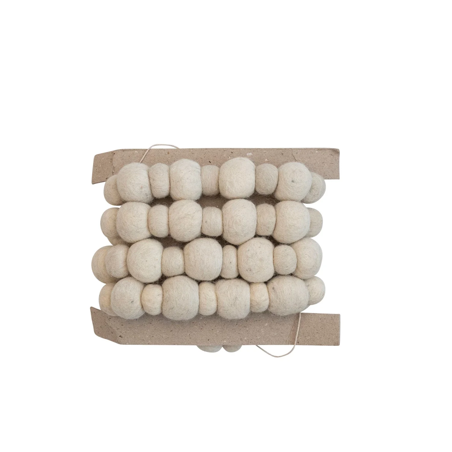 Wool Felt Ball Garland