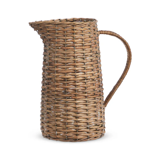 woven vase